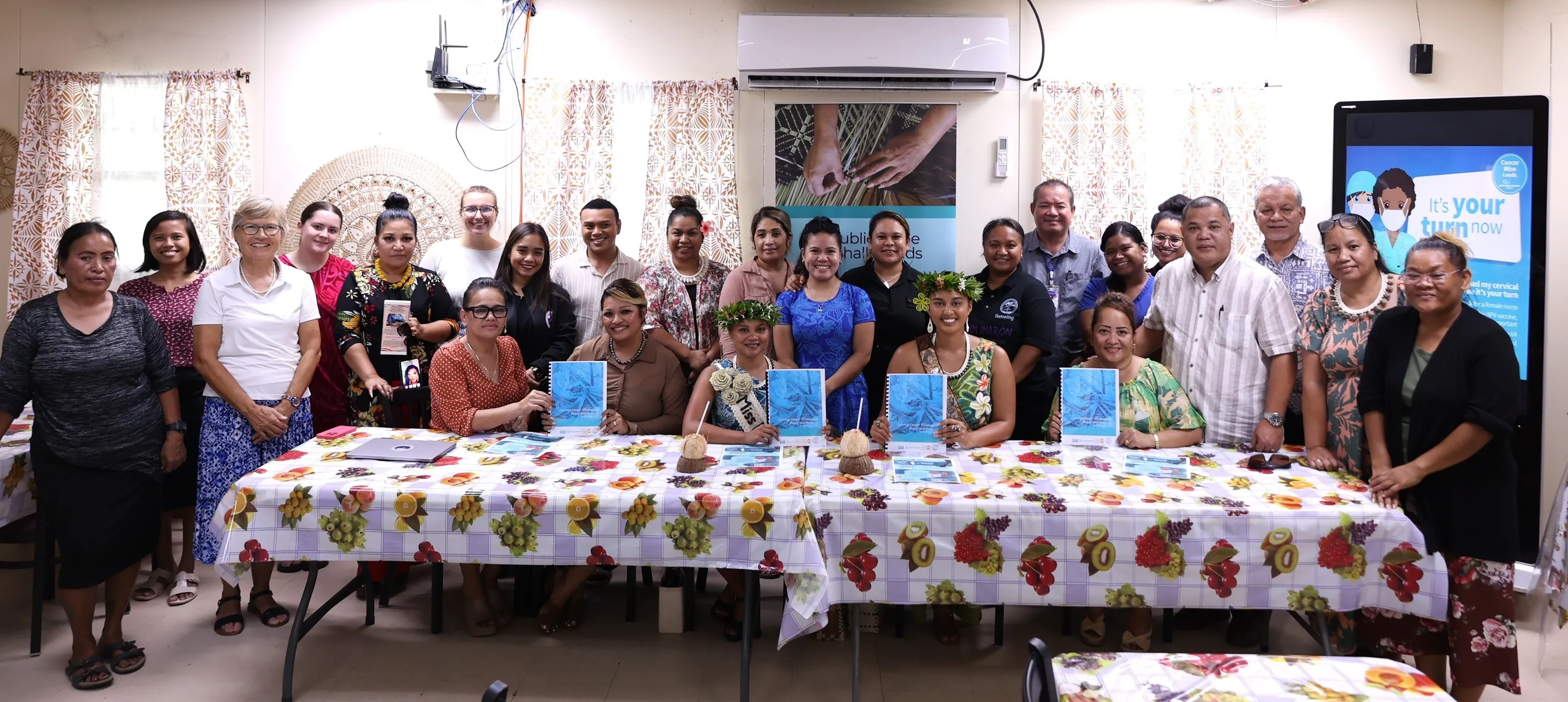 MISS PACIFIC ISLANDS AND MISS MARSHALL ISLANDS JOIN FORCES TO RAISE CERVICAL CANCER AWARENESS