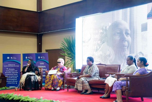 HEALTH OF WOMEN AND GIRLS SESSION HIGHLIGHTS NUCLEAR LEGACY IMPACTS AT 15TH TRIENNIAL CONFERENCE OF PACIFIC WOMEN