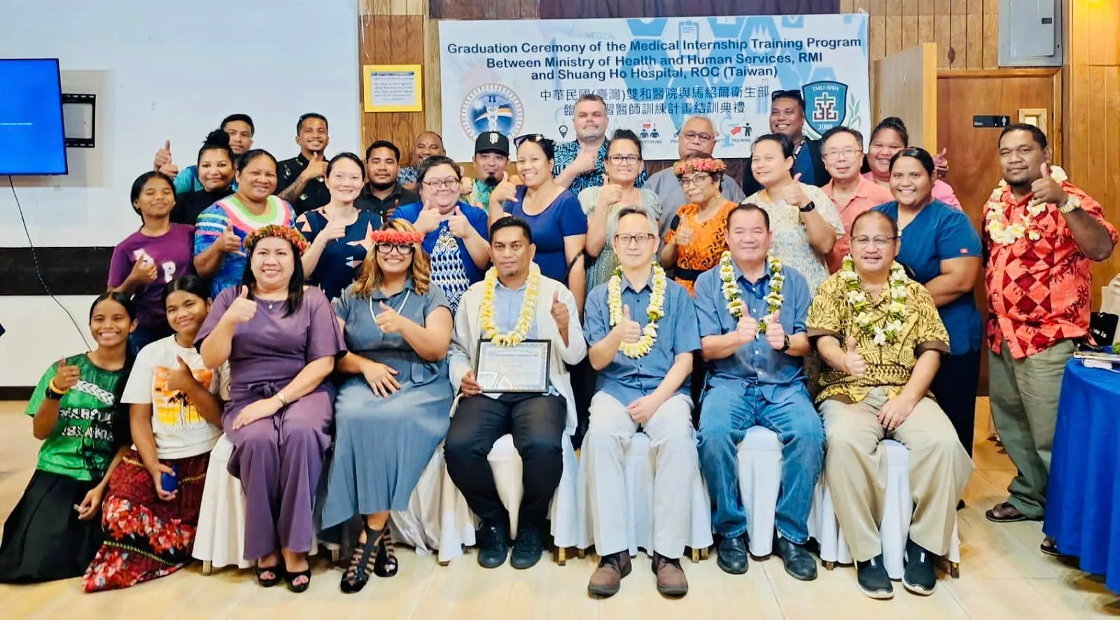 MOHHS Gains a Local Marshallese Doctor: DR DELSON BENJAMIN Graduates from Medical Internship Training Program