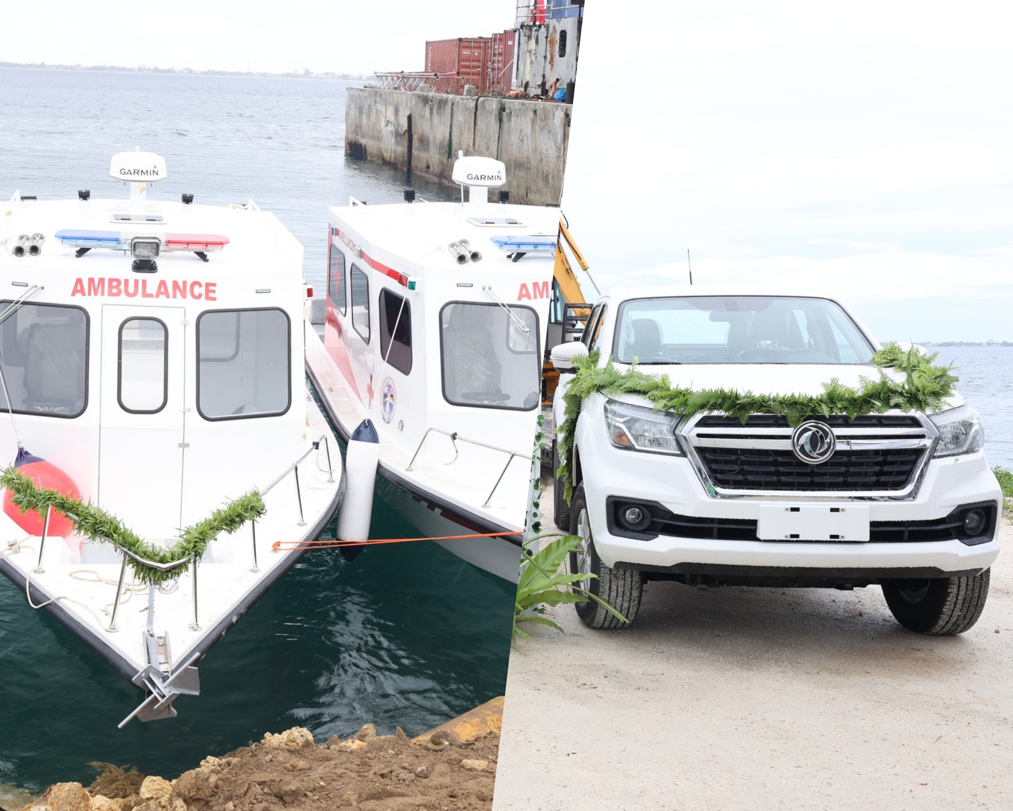 RMI Blesses Sea Ambulances & Mental Health Outreach Vehicles Procured through U.S. Govt collaboration amidst Covid-19